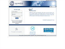 Tablet Screenshot of airweb.trondent.com